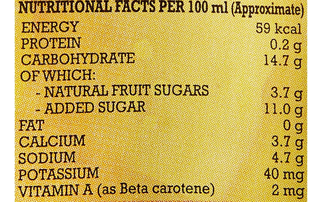 B Natural Mango    Tetra Pack  200 millilitre